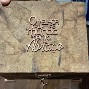 Caixa Rústica - Abraço